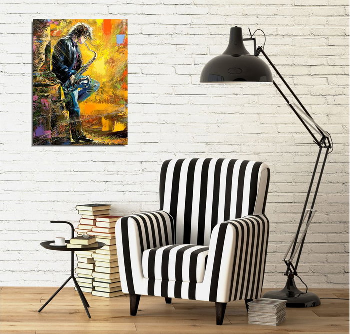 Wallity DC205 Lienzo Decorativo Multicolor 30 x 40 cm